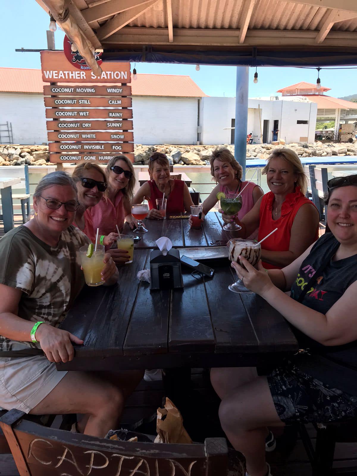 Girls trip at the weather station